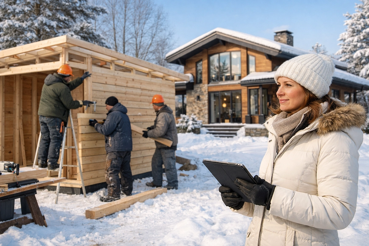 Что можно строить на участке без оформления. Фото © ChatGPT 