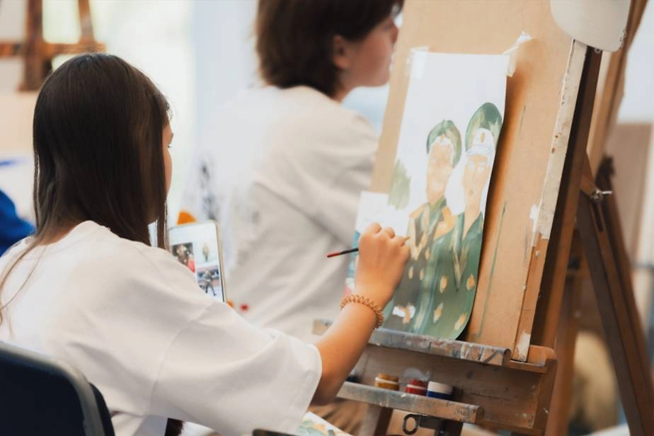 Конкурс «Мозаика культур». Фото © Пресс-служба Движения Первых