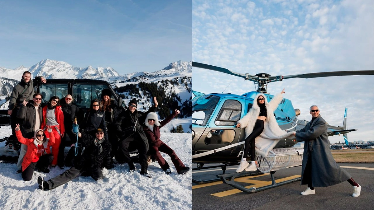 VIP-праздник Rendez-Vous в Куршевеле. Фото © Telegram / Rendez-Vous (Рандеву)