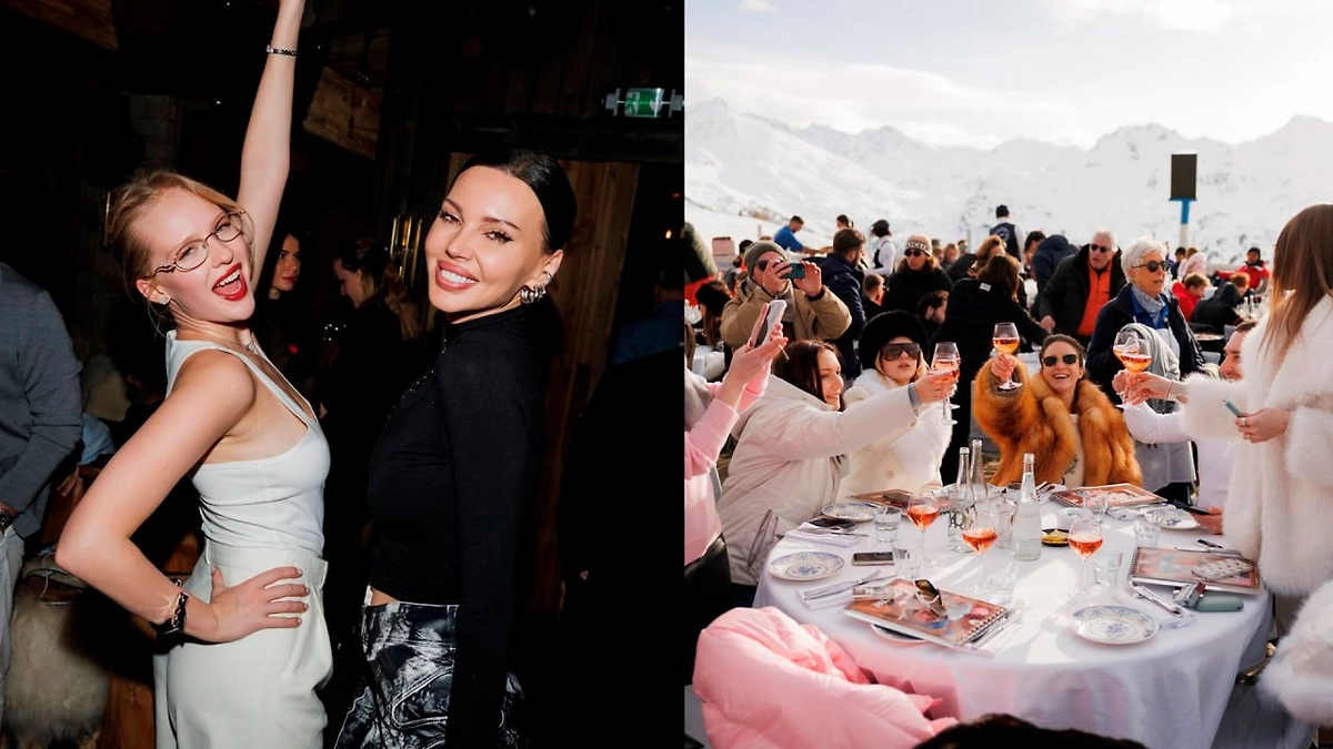 VIP-праздник Rendez-Vous в Куршевеле. Фото © Telegram / Rendez-Vous (Рандеву)