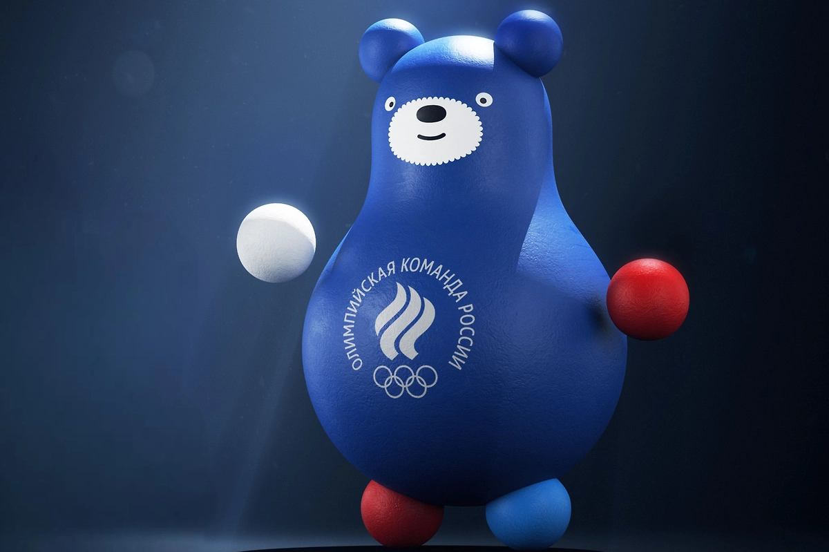 ОКР утвердил медведя официальным талисманом сборной России