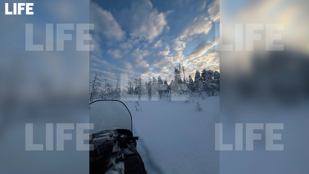 Всё началось с поломки снегохода. Фото © Life.ru