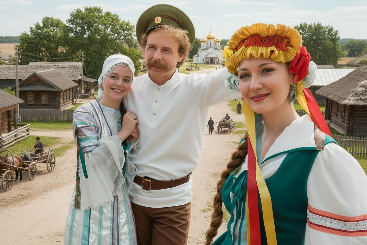 Казачьи жёны — это женщины, сильные духом, на чьи плечи ложилась вся тяжесть быта. Фото © ТАСС / Фотохроника ТАСС / Алексей Жигайлов