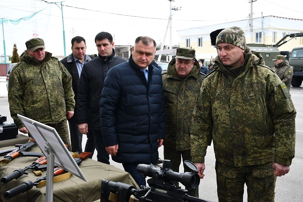 РФ передала Южной Осетии крупнейшую партию современного вооружения и техники. Фото © Telegram / Министерство обороны Республики Южная Осетия