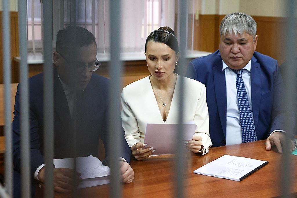Валерия Чекалина в зале суда. Фото © ТАСС / Софья Сандурская