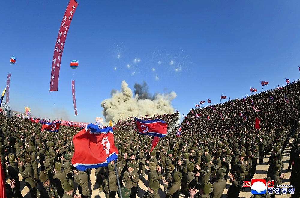 В 20 регионах КНДР началось строительство административных зданий. Фото © ЦТАК