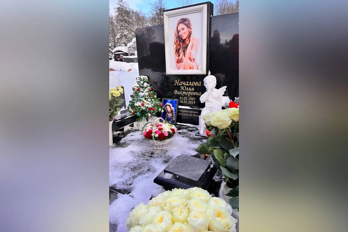 Могила Юлии Началовой. Фото Instagram (Соцсеть запрещена в РФ; принадлежит корпорации Meta, которая признана в РФ экстремистской) / taisianachalova
