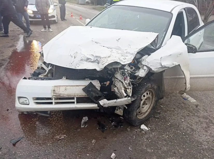 На Кубани из-за потери сознания водителя произошла авария. Фото © Telegram / Госавтоинспекция Кубани