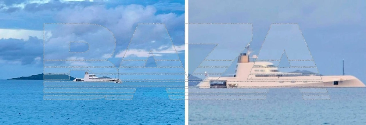 Яхту российского миллиардера Мельниченко обнаружили на Сейшелах. Фото © Telegram / Baza