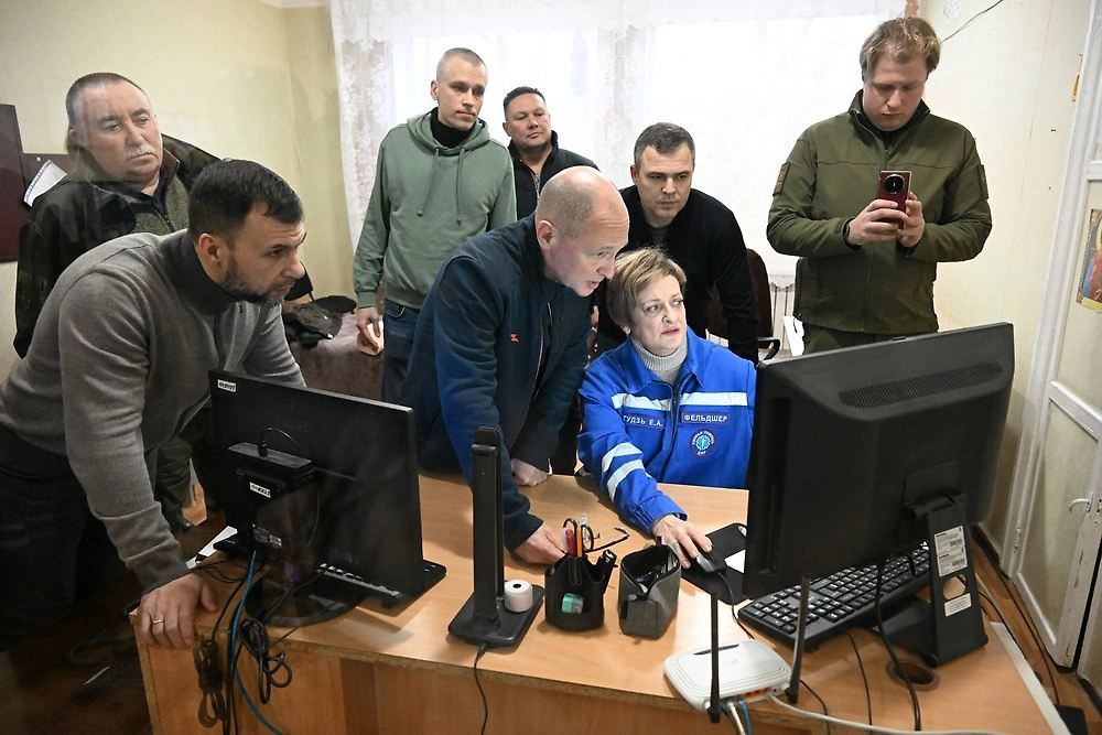 Фото © Telegram / Пушилин Д.В.