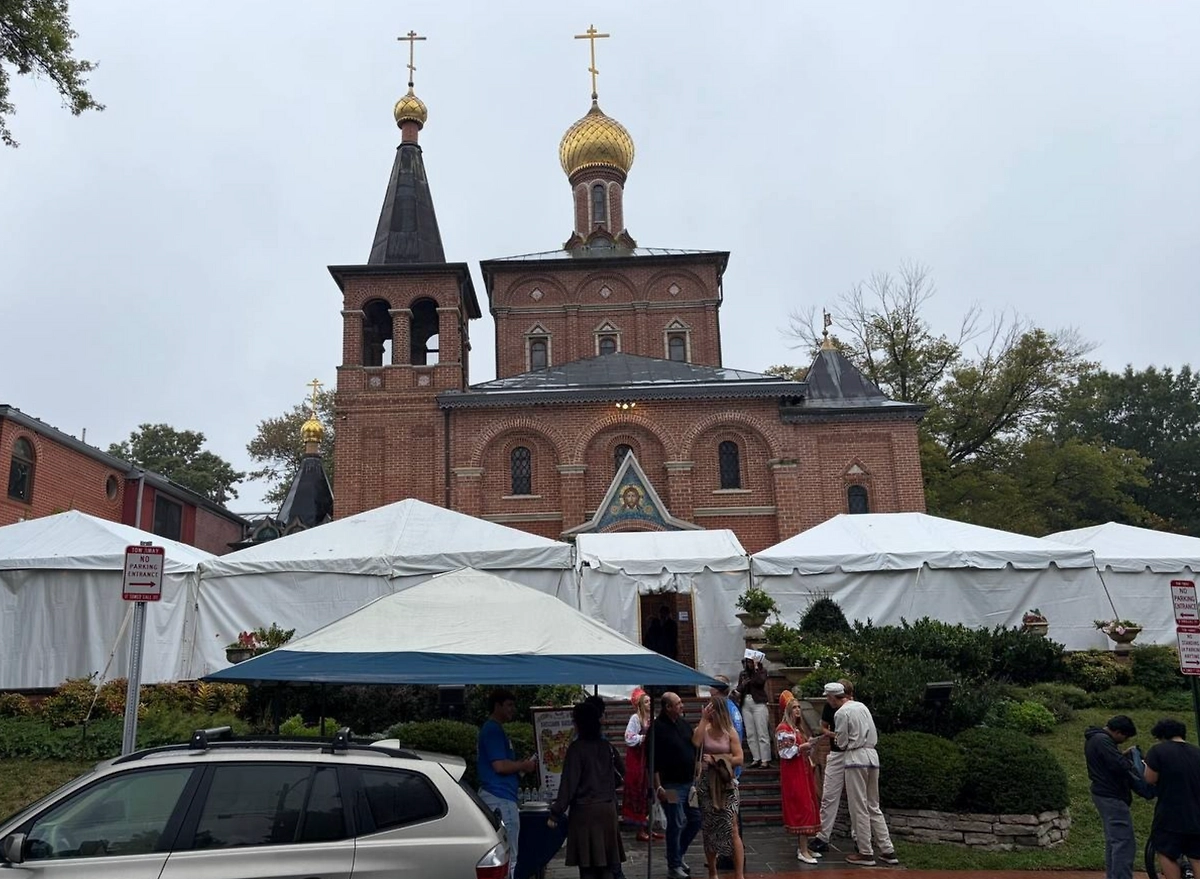 Русский Базар в Вашингтоне. Фото © Х / mog_russEN