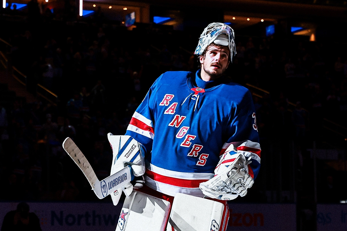 Игорь Шестёркин. Обложка © X / New York Rangers