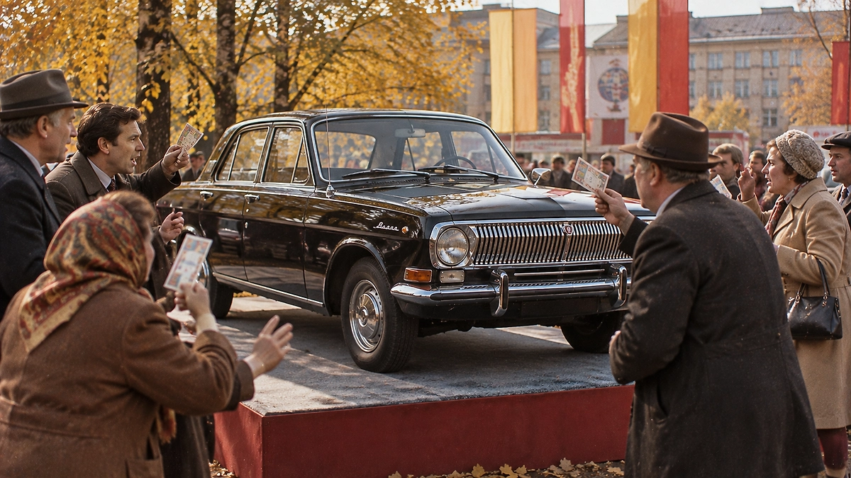 Одинаковые выигрышные билеты на «Волгу»: как в СССР раскрыли обман, который не сразу заметили эксперты? ИИ-иллюстрация: создано редакцией Life.ru с использованием ChatGPT (OpenAI) 