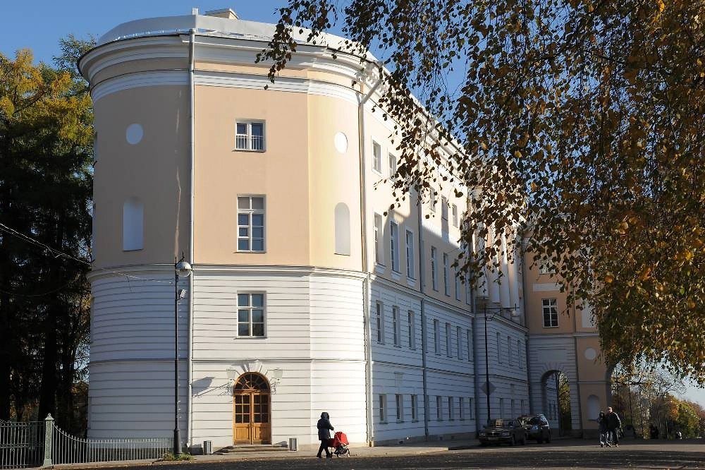 Здание Царскосельского лицея, где с 1811 по 1817 год учился Александр Пушкин. Царскосельский Лицей. Фото © ТАСС / Юрий Белинский