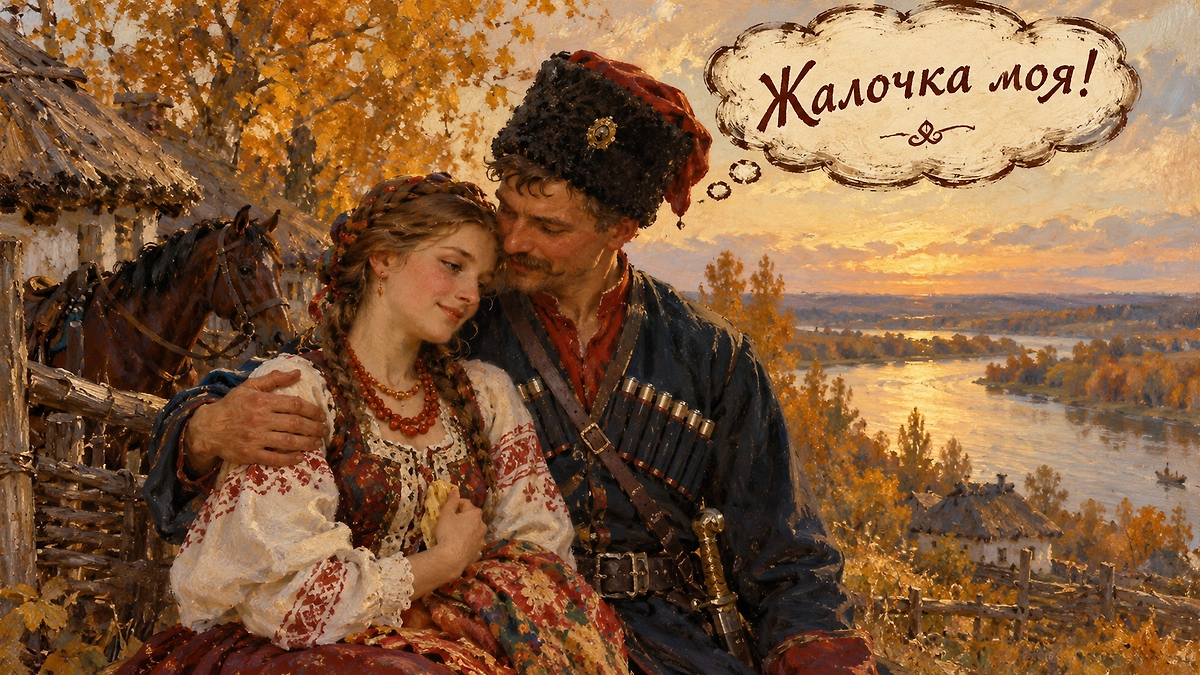 Жалочка моя: что означает старинное казачье ласковое обращение к любимой женщине? ИИ-иллюстрация: создано редакцией Life.ru с использованием ChatGPT (OpenAI)