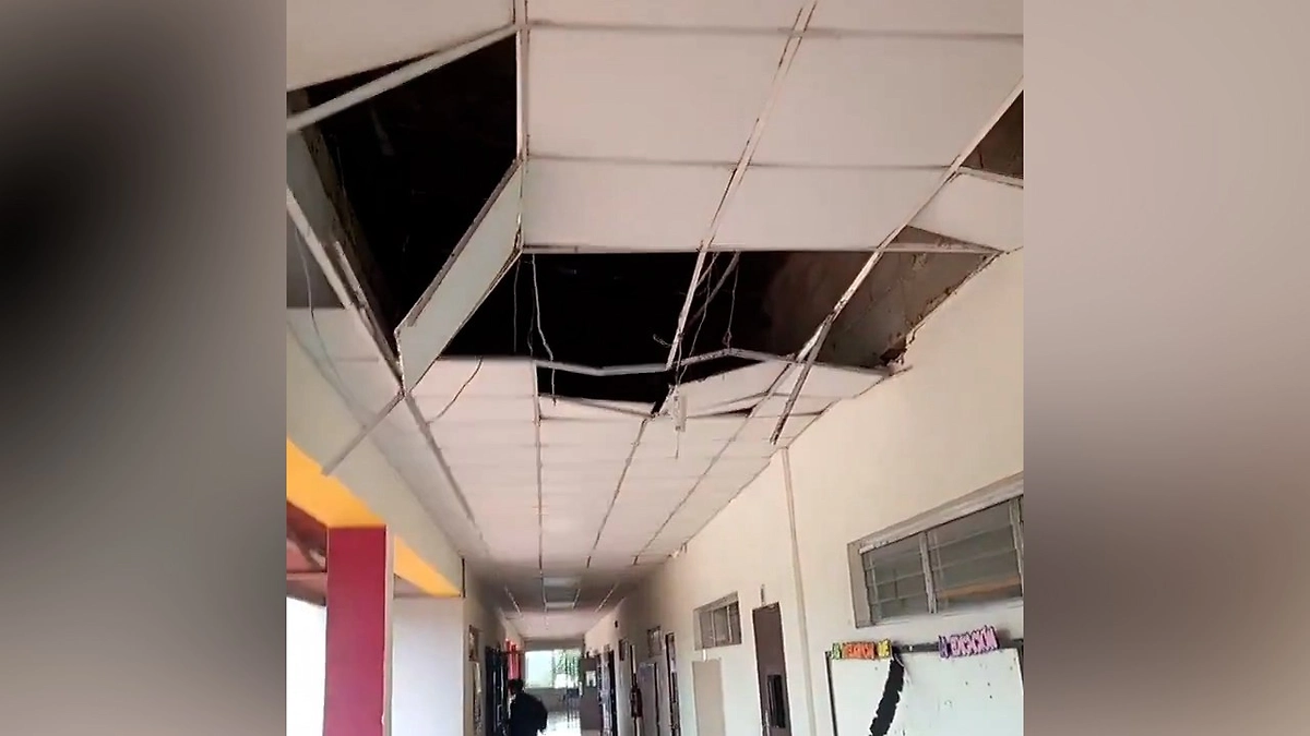 В Панаме сняли на видео сильное землетрясение и эвакуацию людей. Обложка © Х / Noelia Hazim