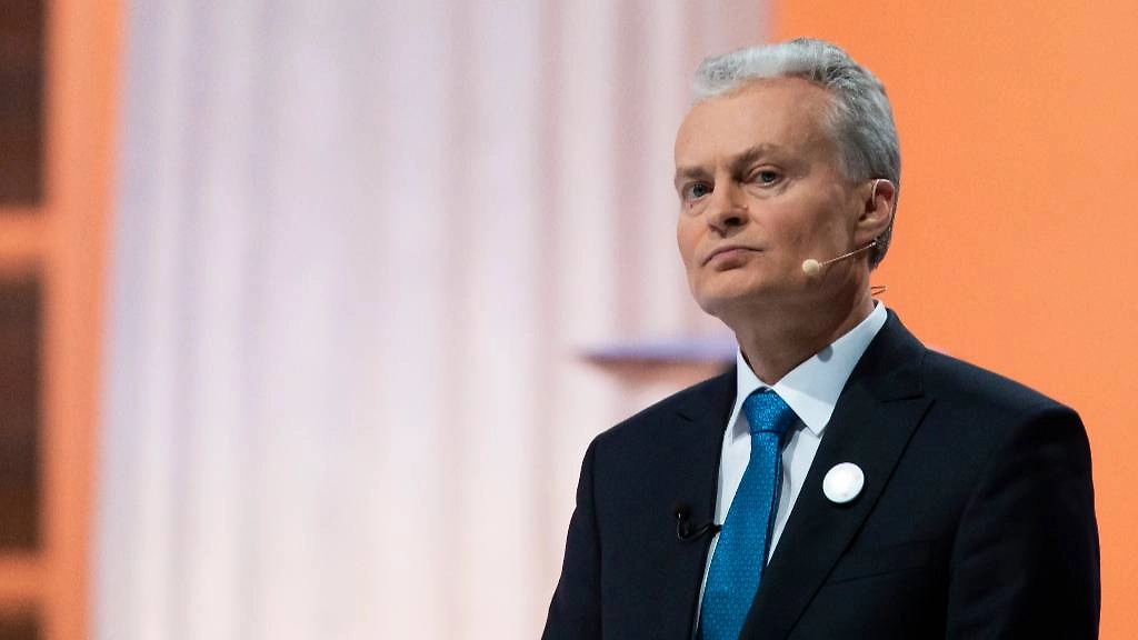 Президент Литвы Гитанас Науседа. Обложка © Shutterstock / FOTODOM / Karolis Kavolelis