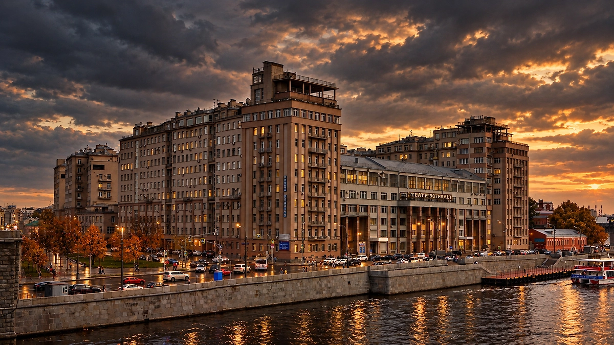 7 самых мистических мест Москвы: что скрывается за фасадом Дома на набережной? Фото © Wikipedia / Ludvig14, ИИ-иллюстрация: создано редакцией Life.ru с использованием ChatGPT (OpenAI) 
