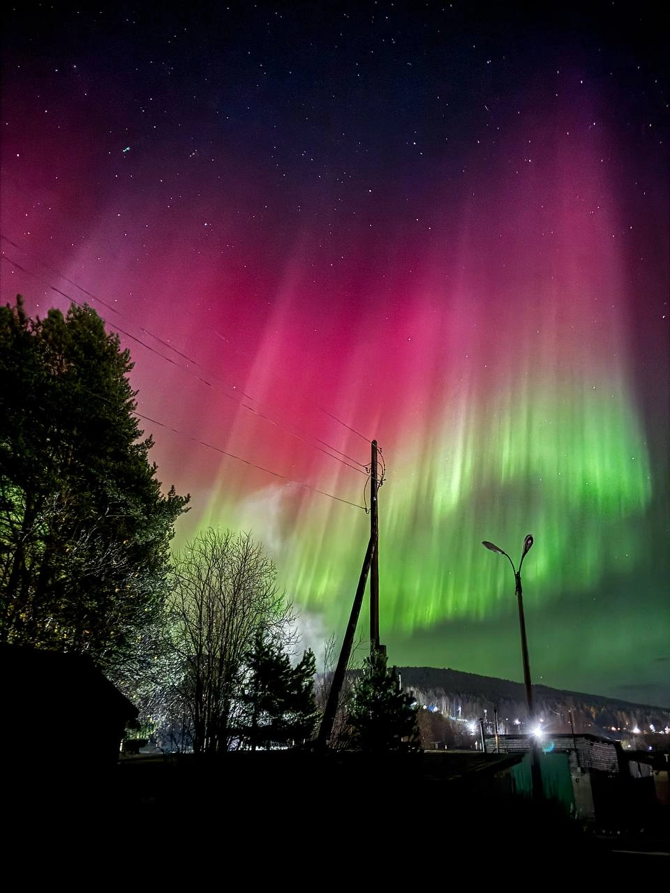 Северное сияние, Подмосковье. Telegram / Охотники за сиянием СПб и мире : Aurora Hunters