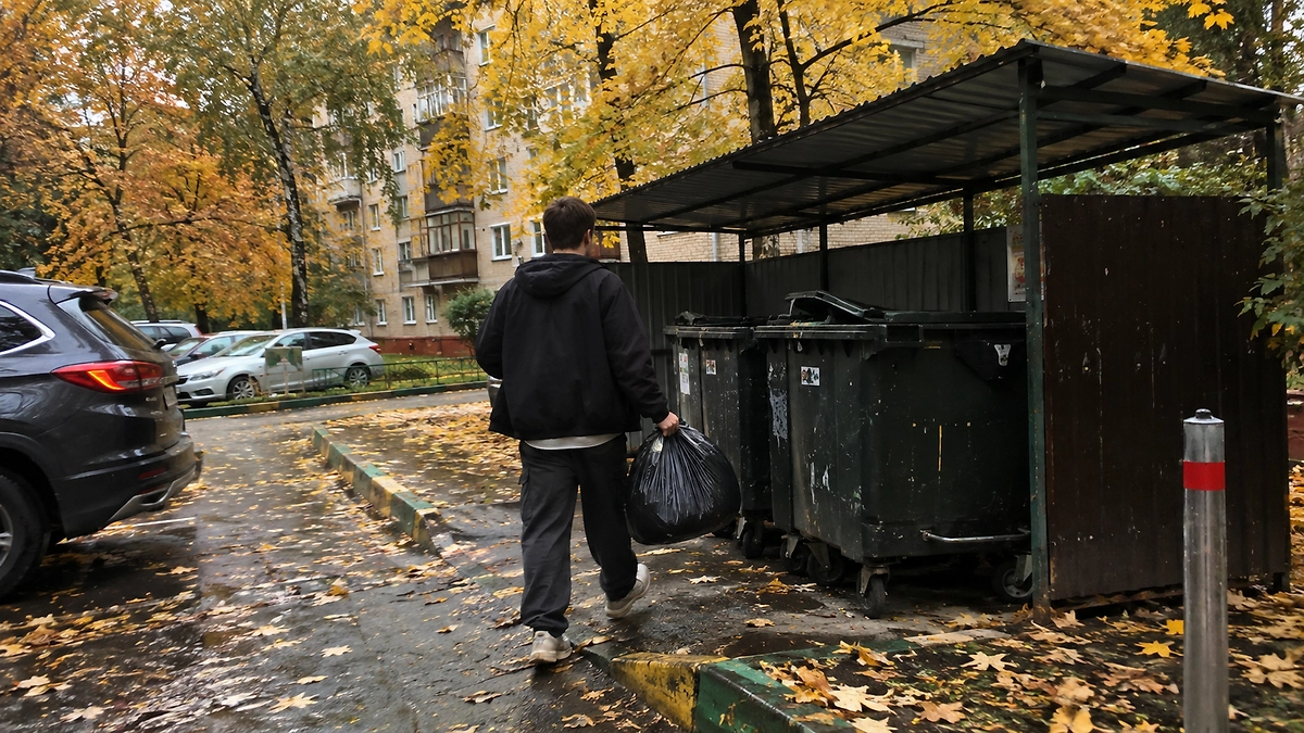 Можно ли выносить мусор на Покров 14 октября: есть ли церковный запрет на бытовые дела в праздничный день? ИИ-иллюстрация: создано редакцией Life.ru с использованием ChatGPT (OpenAI)