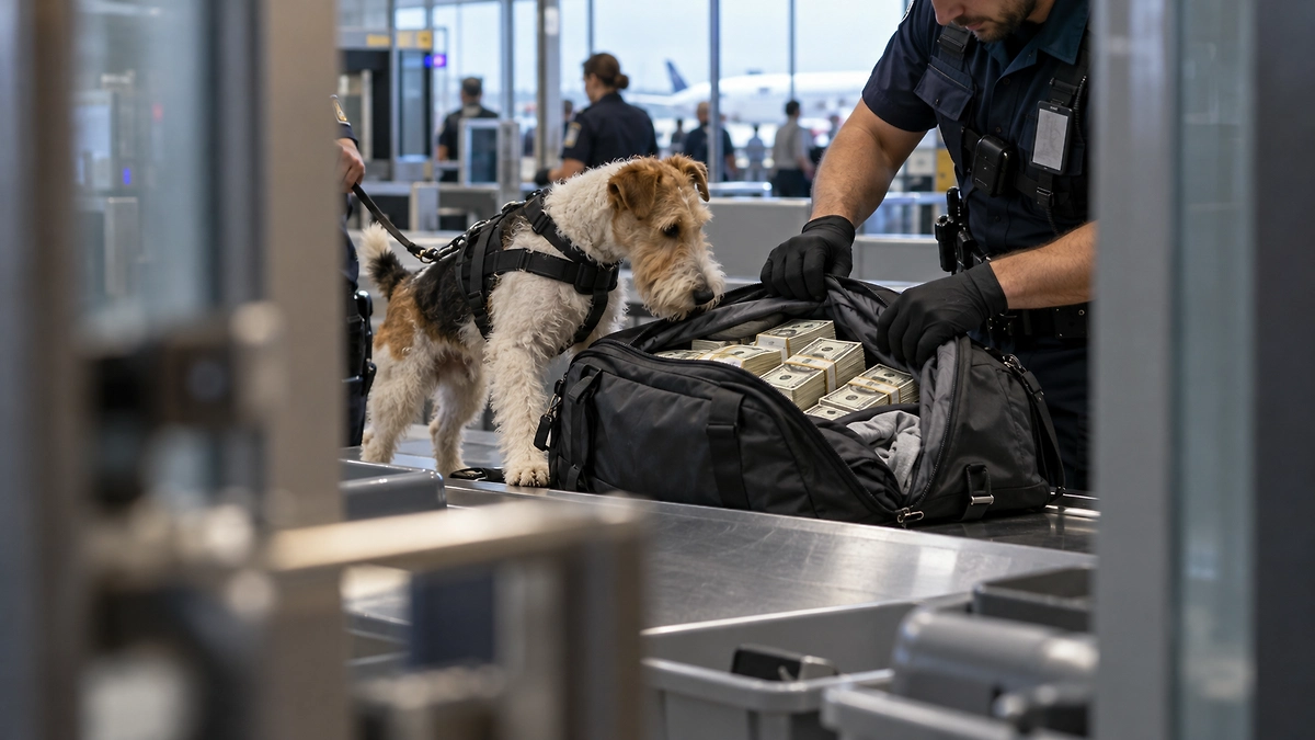 Passenger carrying $39,100 detained at Novosibirsk airport