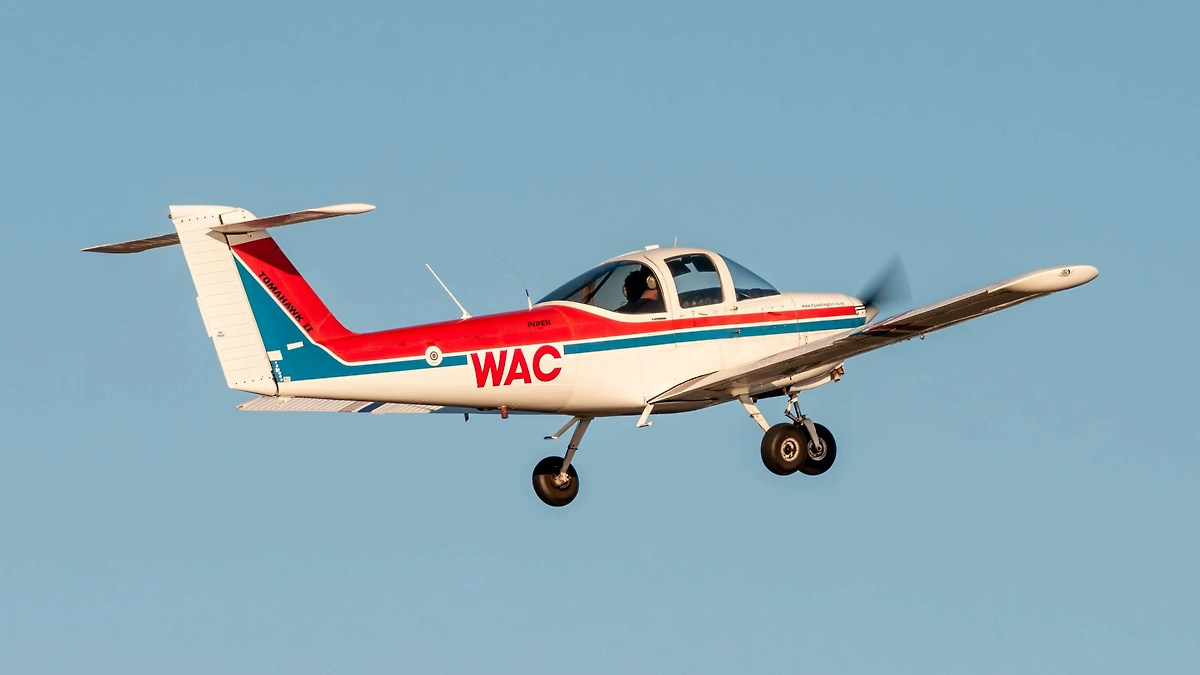 Легкомоторный самолёт Piper Tomahawk II. Обложка © Shutterstock / FOTODOM / Wirestock Creators