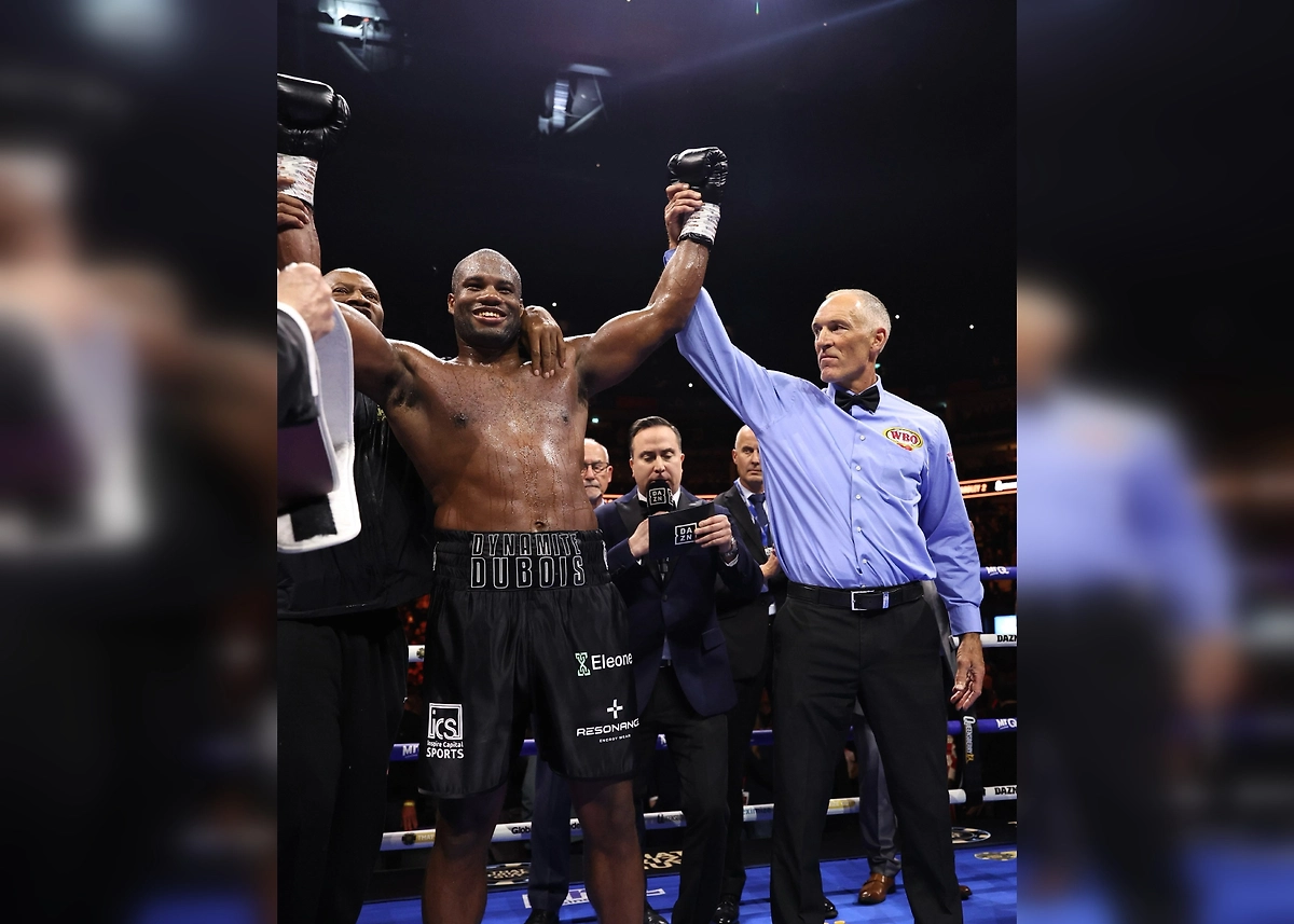 Даниэль Дюбуа защитил титул чемпиона WBO. Обложка © Instagram (признан экстремистской организацией и запрещён на территории Российской Федерации) / dynamite_daniel_dubois