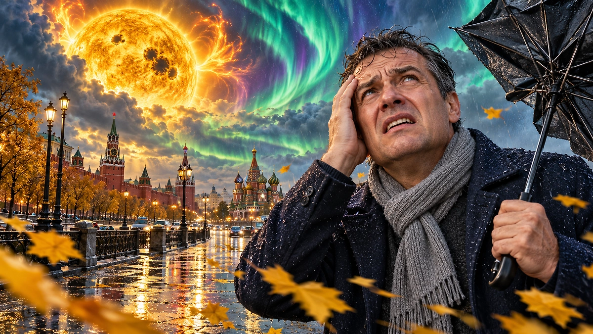 Магнитная буря сегодня, 19 октября, и прогноз ИКИ РАН с графиками на три дня с 19 по 21 октября 2026 года. ИИ-иллюстрация: создано редакцией Life.ru с использованием ChatGPT (OpenAI)