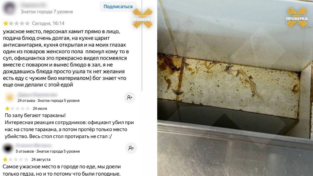 Экс-сотрудники пожаловались на антисанитарию в «Ярумэн» в Петербурге. Фото © Telegram / SHOT ПРОВЕРКА