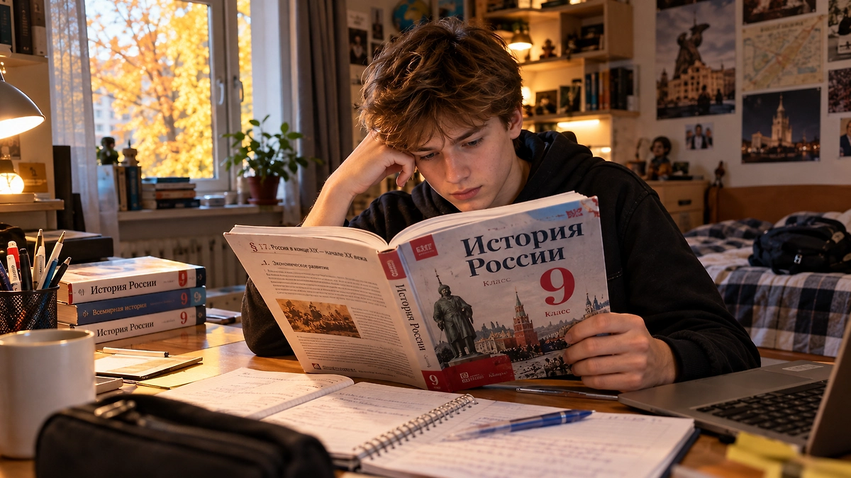 По каким темам девятиклассники будут сдавать экзамен по истории. ИИ-иллюстрация: создано редакцией Life.ru с использованием ChatGPT (OpenAI)