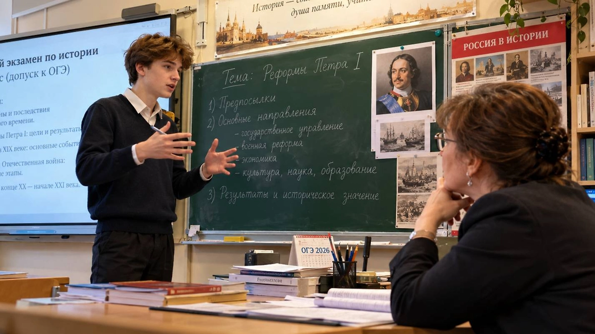 Устный экзамен по истории после 9 класса: когда будет введён. ИИ-иллюстрация: создано редакцией Life.ru с использованием ChatGPT (OpenAI)