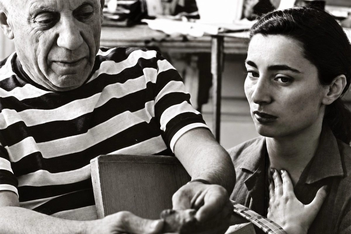 Пикассо с Жаклин Рок. Фото © pablo-ruiz-picasso