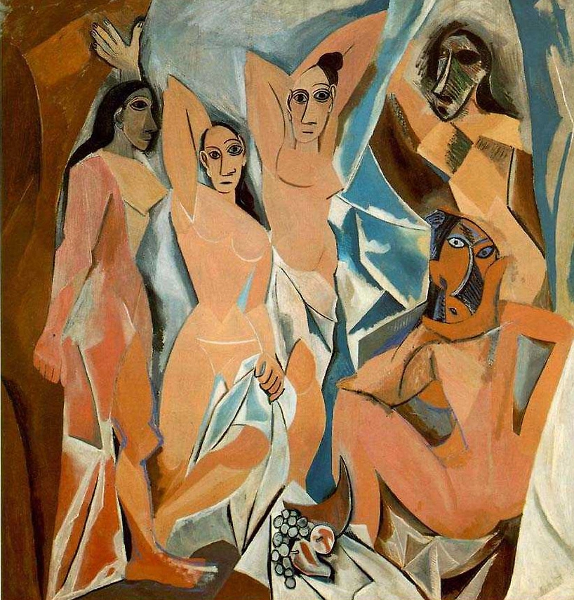 «Авиньонские девицы» (1907). Фото © pablo-ruiz-picasso