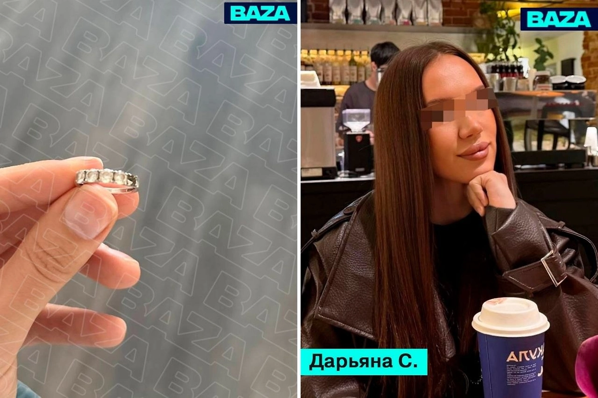 Пассажирка рейса Астрахань — Петербург лишилась вещей на 50 тысяч рублей, но взамен воришка оставил ей своё кольцо. Фото © Telegram / Baza