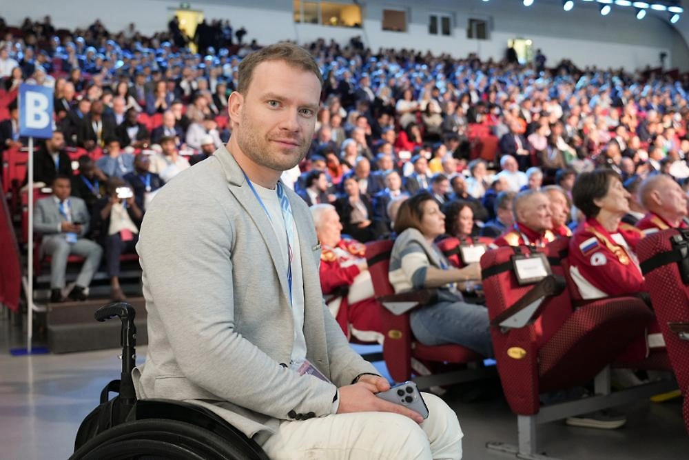 В Красноярске подвели итоги форума «Россия — спортивная держава». Фото © Александр Жолобов / Росконгресс