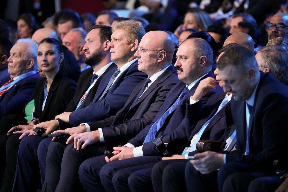 В Красноярске подвели итоги форума «Россия — спортивная держава». Фото © Сергей Отрошко / Росконгресс