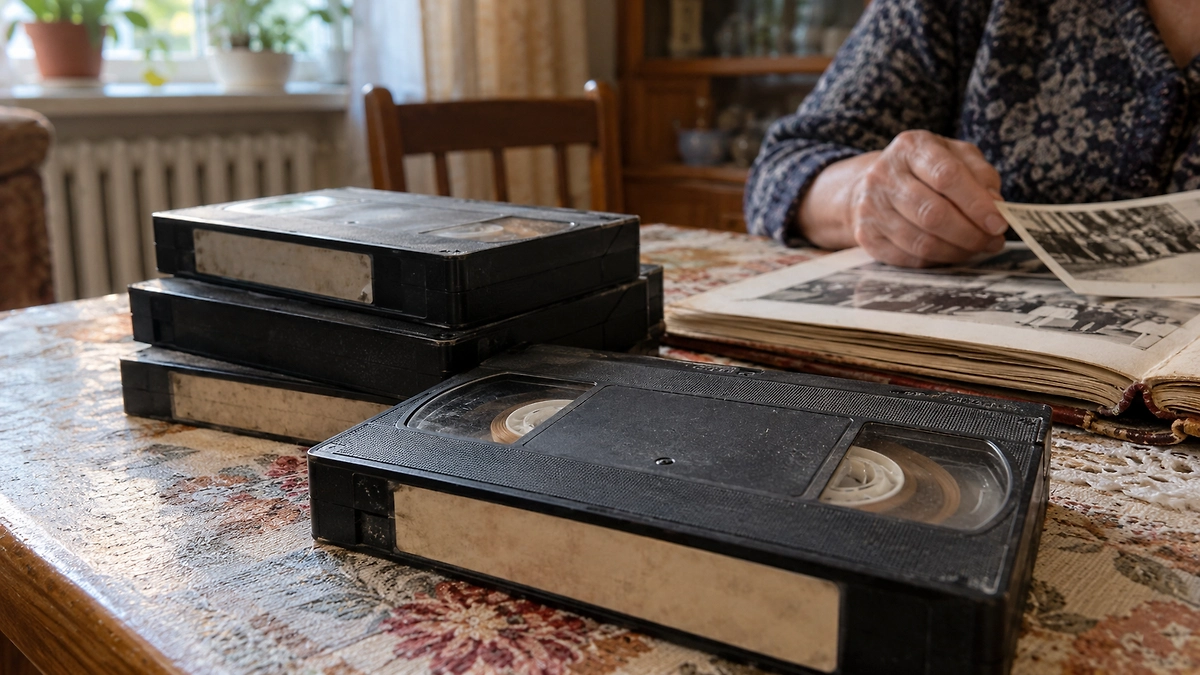 Почему портятся видеокассеты VHS. ИИ-иллюстрация: создано редакцией Life.ru с использованием ChatGPT (OpenAI)