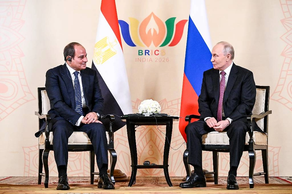 Абдель Фаттах ас-Сиси и Владимир Путин. Обложка © ТАСС / POOL / Кристина Соловьева