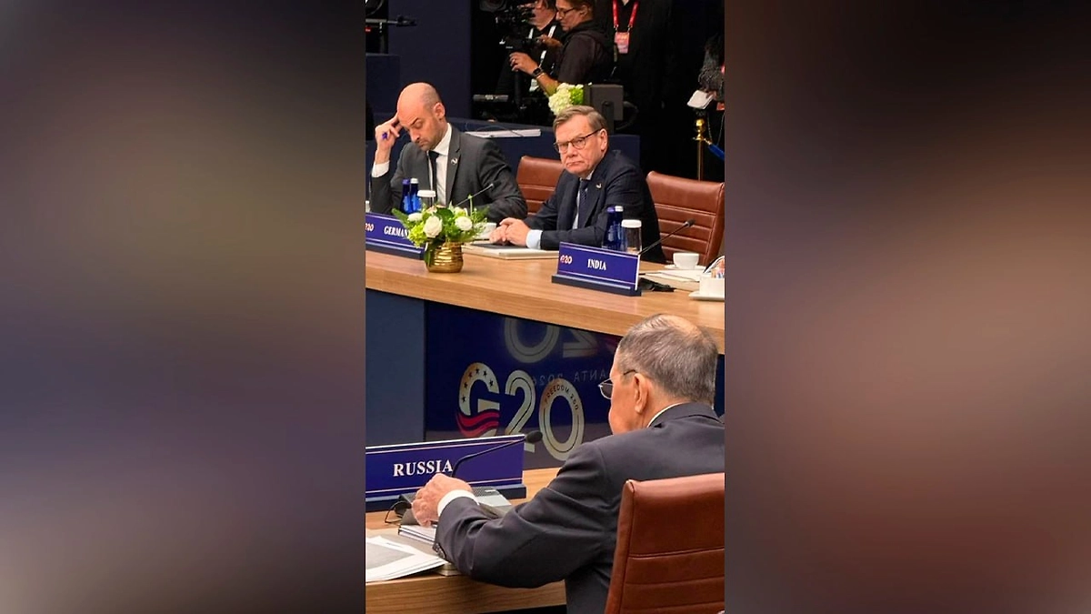 Вадефуль и Лавров на G20. Фото © Telegram / Мария Захарова