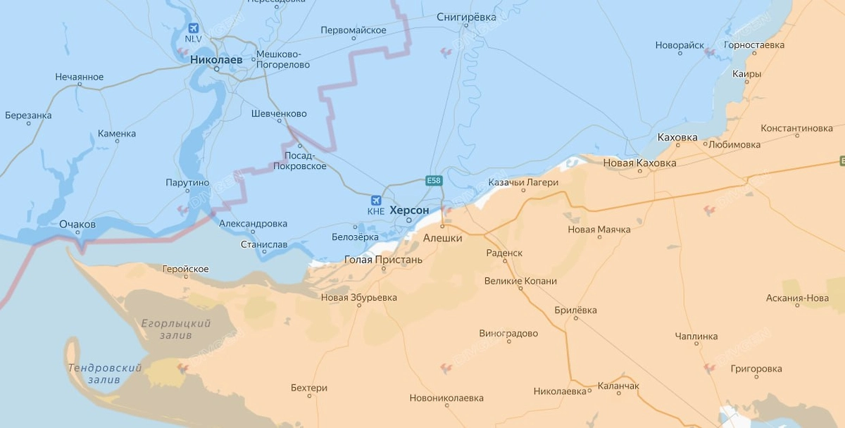 Россия и Украина вывезли мирных жителей из прифронтового города Алешки. Фото © divgen