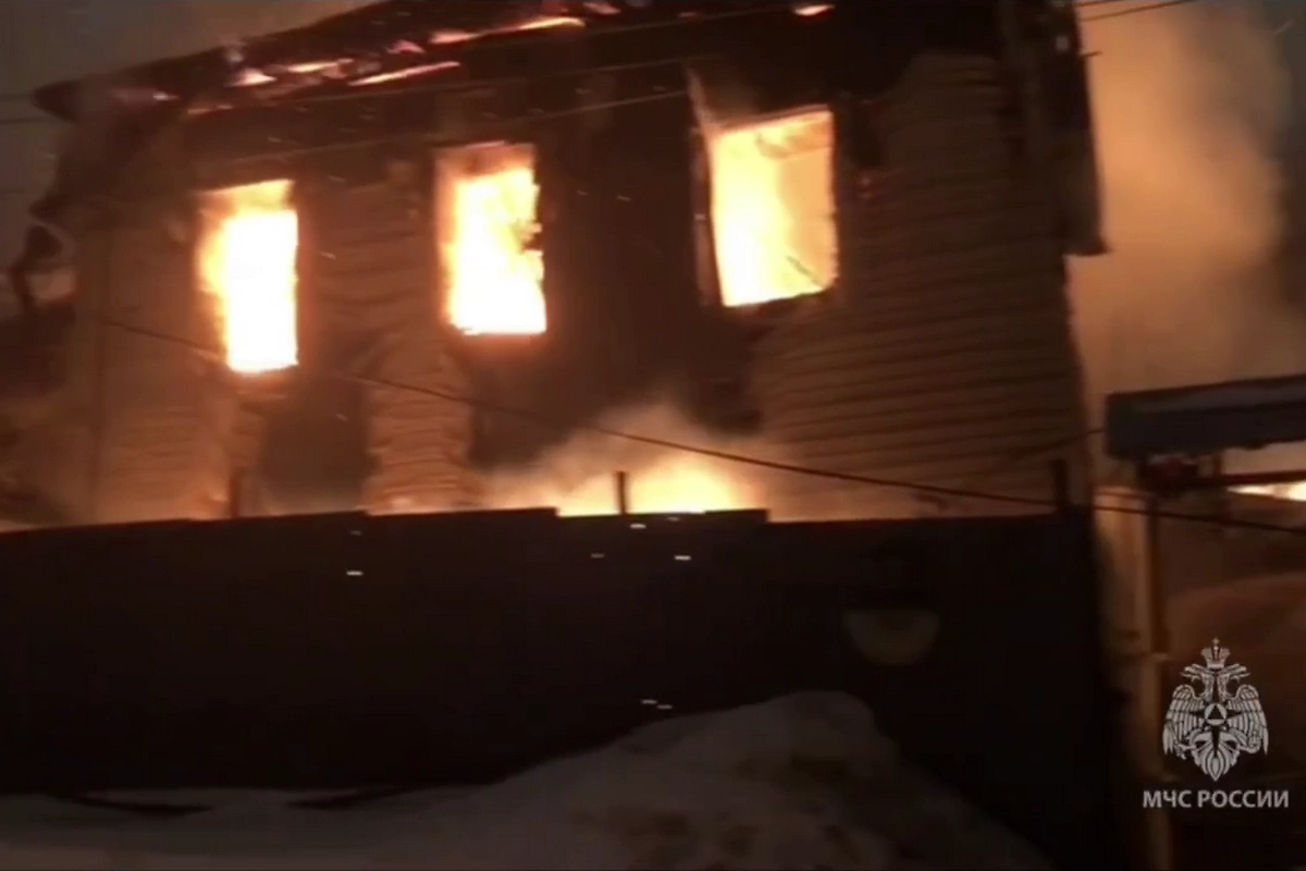 Обложка © Telegram / МЧС Московской области