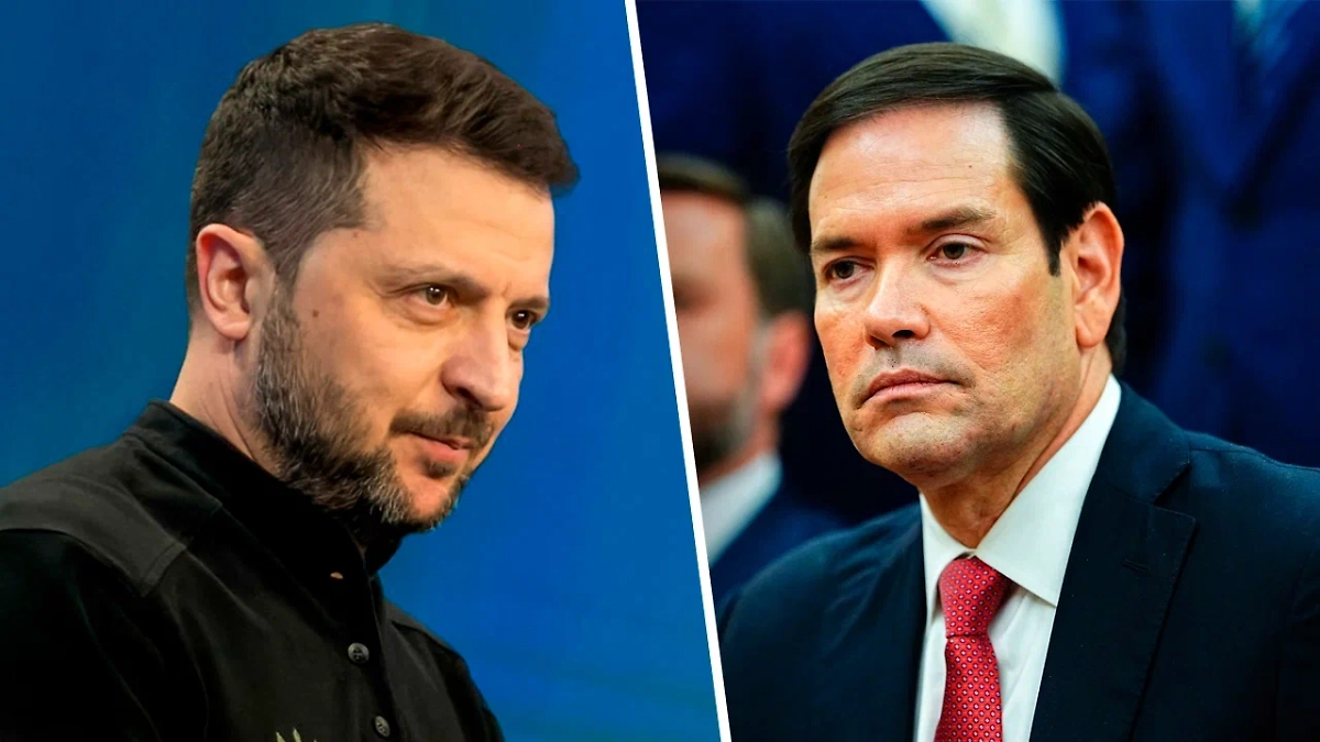 Владимир Зеленский и Марко Рубио. Коллаж © Life.ru, фото © Shutterstock / FOTODOM / paparazzza / ТАСС / EPA