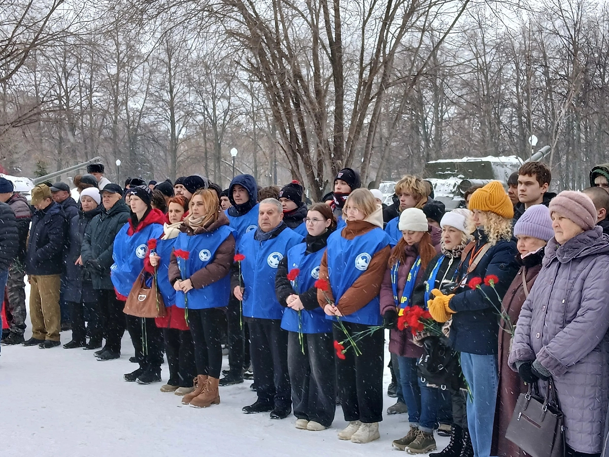 Акция в Самарской области. Фото © Пресс-служба движения «Волонтёры Победы»