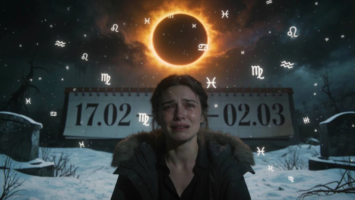 Коридор затмений 2026: знаки, которым будет особенно тяжело до 2 марта. Обложка © Gemini Nano Banana