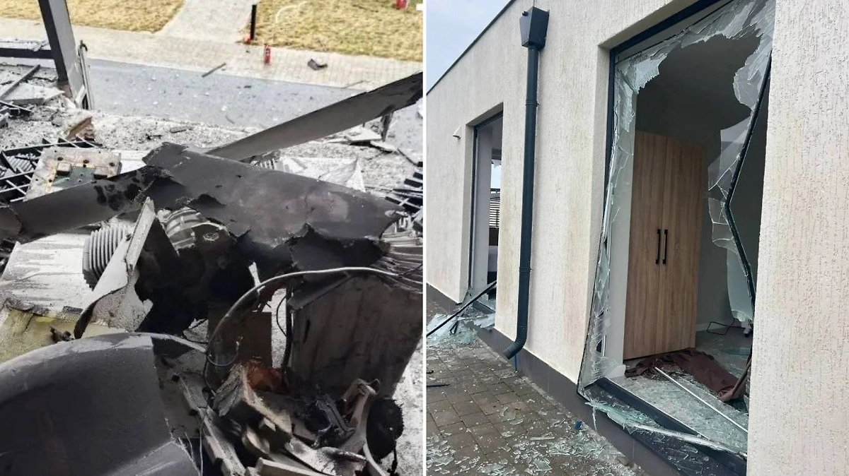 Последствия удара ВСУ по детско-молодёжному центру в Счастливцево Херсонской области. Фото © Telegram / Григорий Гуров