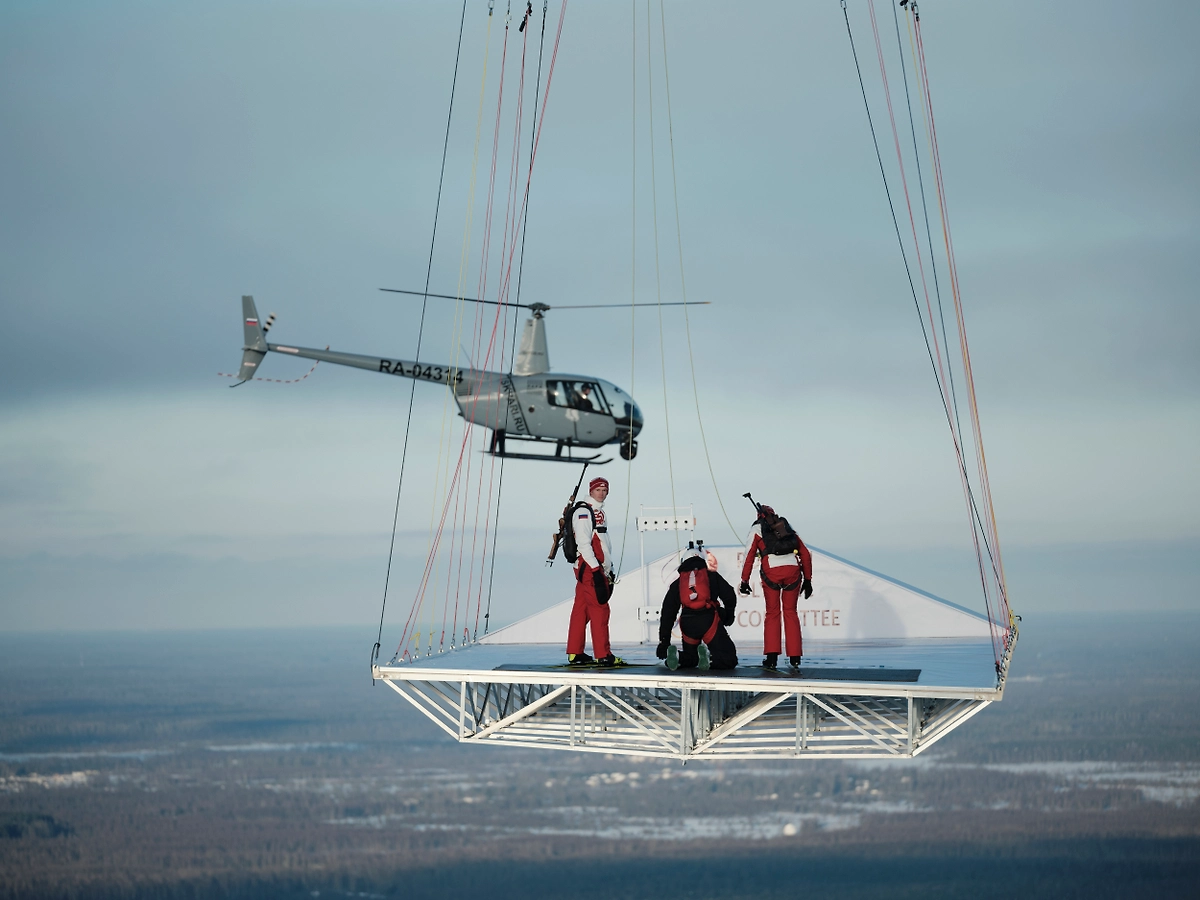 Акция «Воздушная Олимпиада». Фото © Предоставлено Life.ru Минспорта РФ