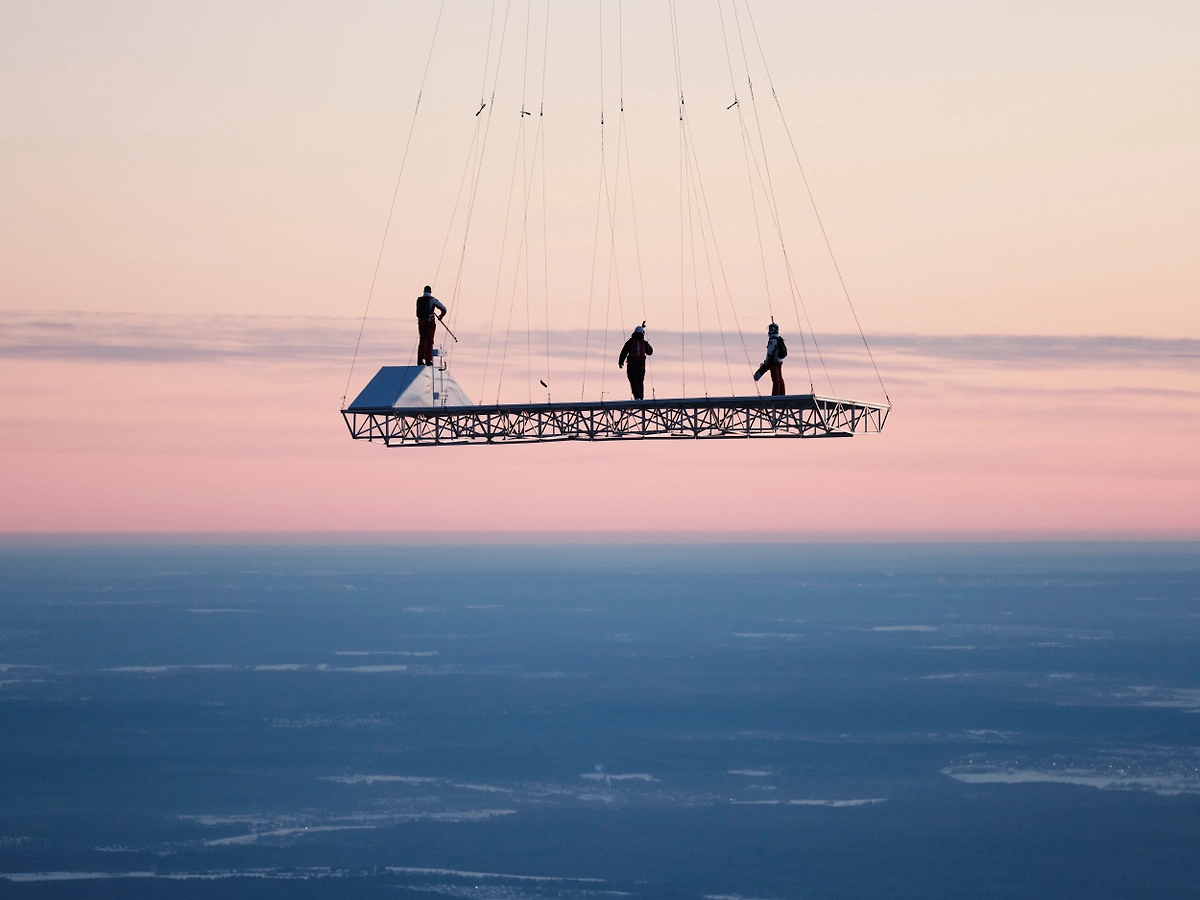 Акция «Воздушная Олимпиада». Фото © Предоставлено Life.ru Минспорта РФ