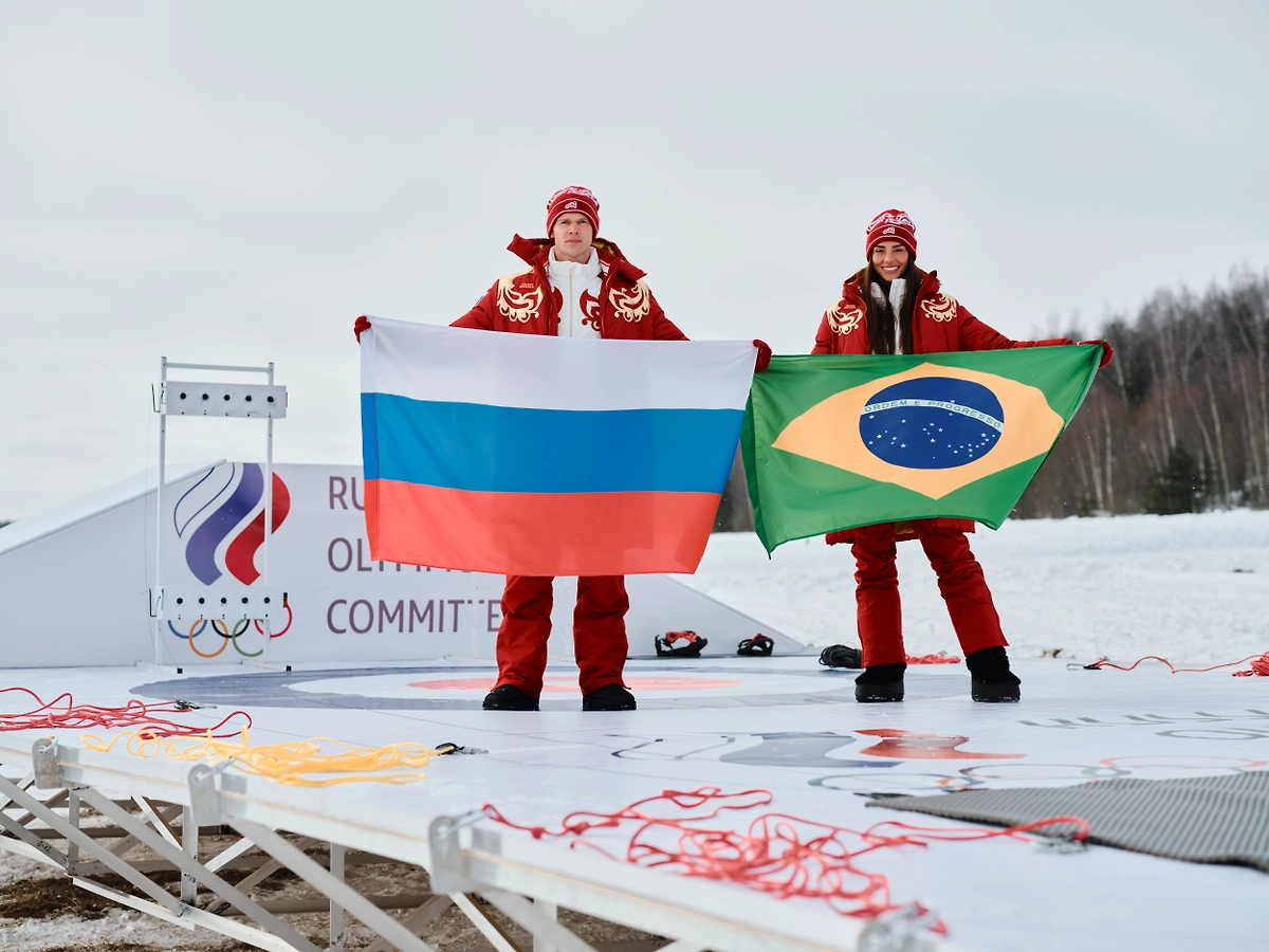 Акция «Воздушная Олимпиада». Фото © Предоставлено Life.ru Минспорта РФ