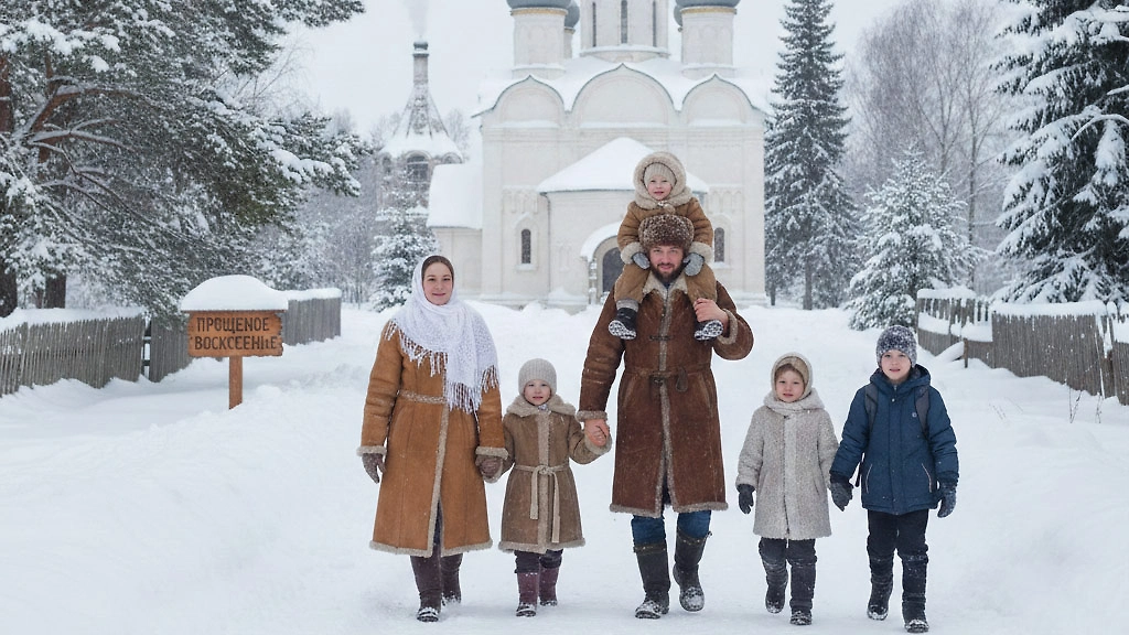Что делать в Прощёное воскресенье: церковь, семья, подготовка к посту. Фото © Nano Banana AI