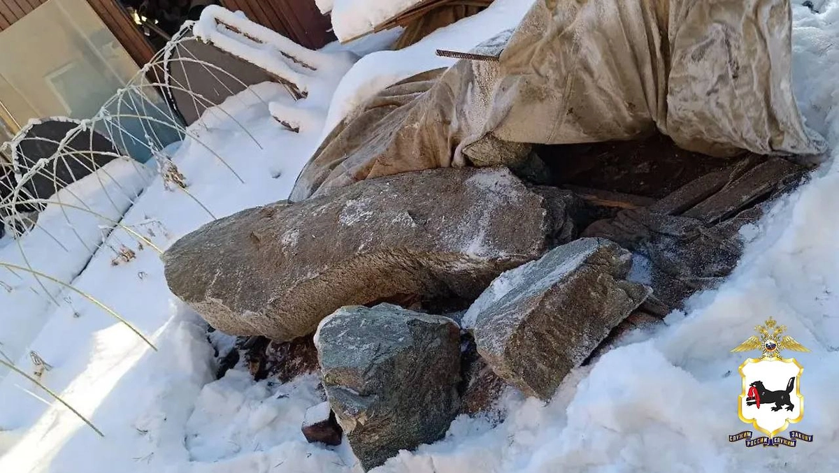 Под Иркутском задержали иностранца за незаконный оборот нефрита на 5 млн рублей. Фото © Telegram / МВД38